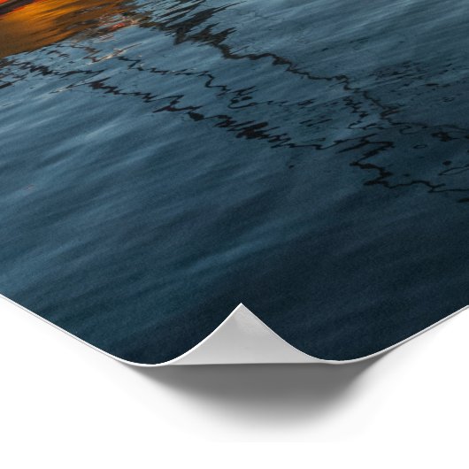 Tromso市写真 ポスター (角)