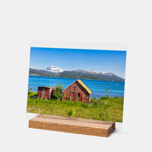 Tromsø アクリルサイン (傾斜)