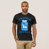 Tromsø、ノルウェー(Norge) Tシャツ (正面フル)