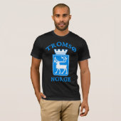 Tromsø、ノルウェー(Norge) Tシャツ (正面フル)