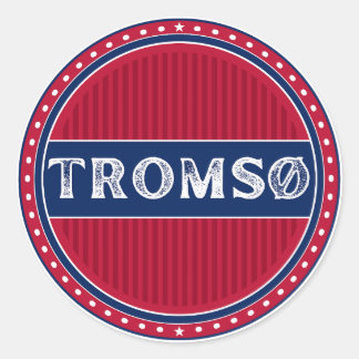 Tromsø City Pride Emblem – Norwegian Identity ラウンドシール