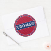 Tromsø City Pride Emblem – Norwegian Identity ラウンドシール (封筒)