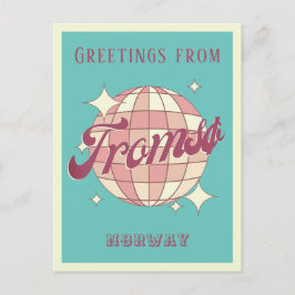 Tromso Tromsoノルウェーレトロヴィンテージはがき ポストカード