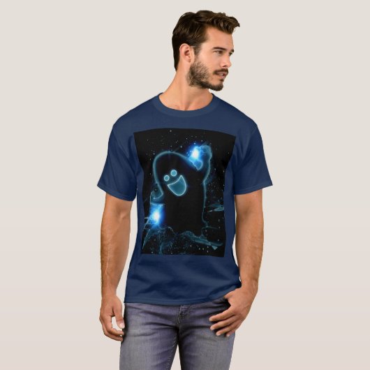 Tron-esqe  Gabbie the Ghost  Tシャツ (正面フル)