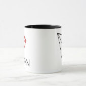 Tron TRXのロゴのコーヒー・マグ マグカップ (中央)