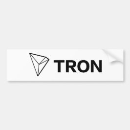 TRON TRX Cryptocurrencyのバンパーステッカー バンパーステッカー