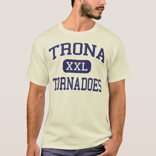 Trona -トルネード-高等学校- Tronaカリフォルニア Tシャツ (正面)