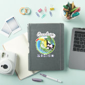 Troncones Mexicoレトロロゴの探索 シール (iPadカバー)