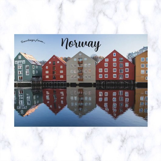 Trondheim Norway Postcard ポストカード