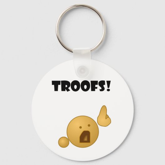 TROOFSキーリング キーホルダー (正面)