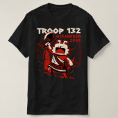 Troop 132 Ockanickon Class B Tee Tシャツ (デザイン正面)