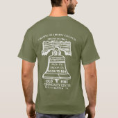 Troop Class B - Olive Green (Front and Back Logo) Tシャツ (裏面)