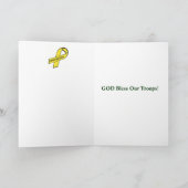 Troop Holidays シーズンカード (内部)