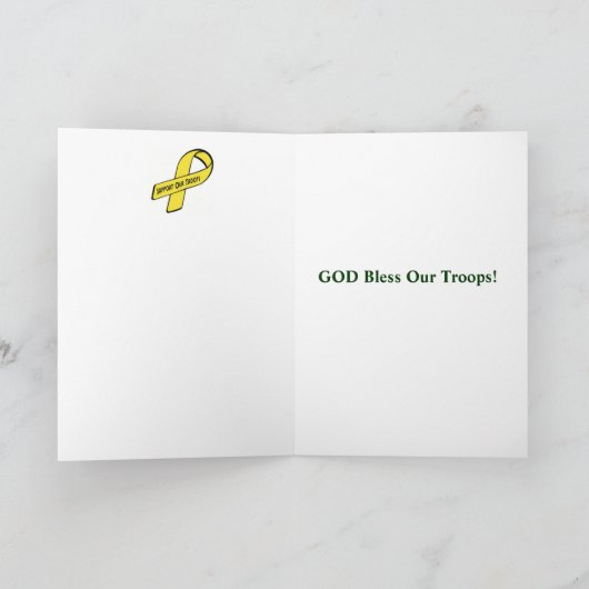 Troop Holidays シーズンカード (内部)