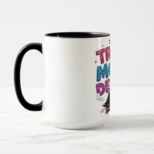Trop de Monde Dehors – Black Cat Coffee Mug マグカップ (左)