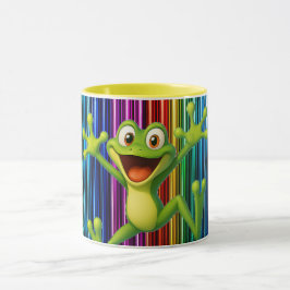 Trop drôle la petite grenouille マグカップ