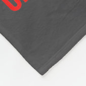 Trophy Husband Fueled By Tree Cake Snacks フリースブランケット (角)