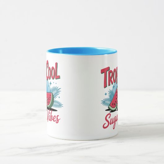 Tropi Cool Sugar Vibes  マグカップ (中央)