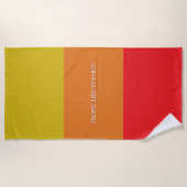 "Tropic Like It's Hot" Beach Towel ビーチタオル (正面)