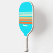 Tropic Splash Across Striping with Name ピックルボールラケット (左)