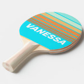 Tropic Splash Horizon Striping with Name 卓球ラケット (正面アングル)