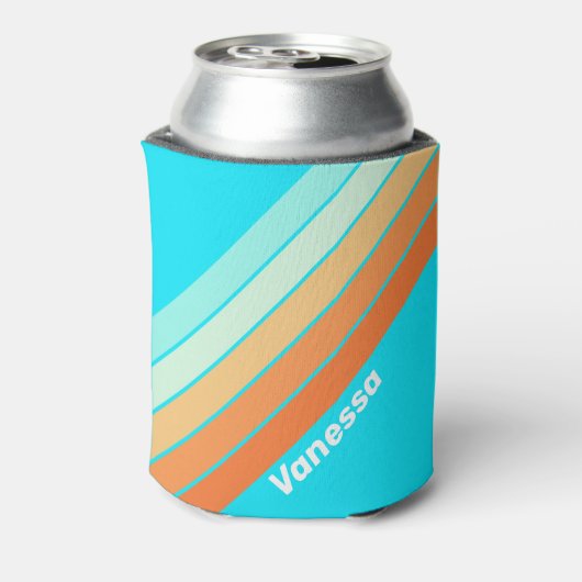 Tropic Splash Striped with Name 缶クーラー (缶裏面)