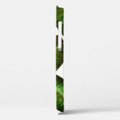 Tropical banana leaves, jungle leaf seamless flora Case-Mate iPhoneケース (裏面 / 左)