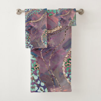 Tropical Batik Animal Glitter Glam 1 バスタオルセット