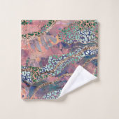 Tropical Batik Animal Glitter Glam 1 バスタオルセット (ウォッシュタオル)