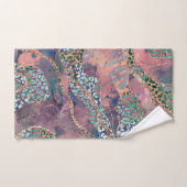 Tropical Batik Animal Glitter Glam 1 バスタオルセット (ハンドタオル)