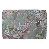 Tropical Batik Animal Glitter Glam 2 バスマット (正面)