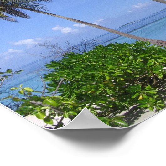 Tropical Beach ポスター (角)