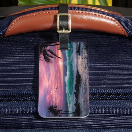 Tropical Beach  ラゲッジタグ (正面インサイチュ2)