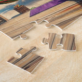 Tropical Beach Bar Hammock Art ジグソーパズル (側面)