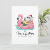 Tropical Beach Christmas シーズンカード (スタンド正面)