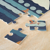 Tropical Beach Fun Pattern ジグソーパズル (側面)