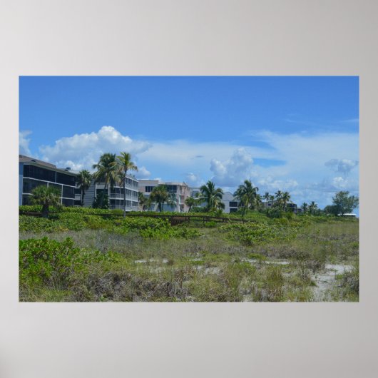 Tropical Beach  Island  Vacation Paradise Photo ポスター (正面)