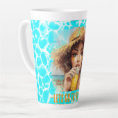 Tropical Beach, Lets Go to The Beach, カフェラテマグ (左アングル)