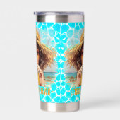 Tropical Beach, Lets Go to The Beach,  保温保冷タンブラー (右面)