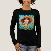 Tropical Beach, Lets Go to The Beach Tri-Blend Shi トライブレンドＴシャツ (正面)