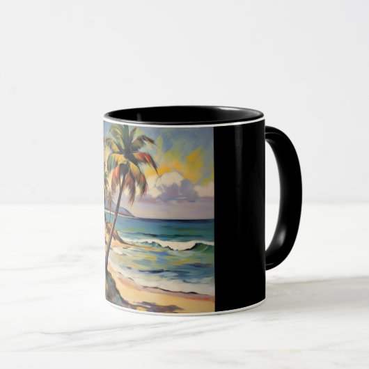 Tropical Beach Mug マグカップ (正面右)