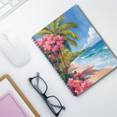 Tropical Beach Paradise | Ocean Painting ノートブック