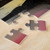 Tropical Beach Scenic Watercolor   ジグソーパズル (側面)