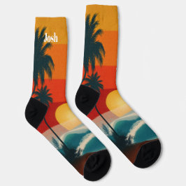 Tropical Beach Socks ソックス
