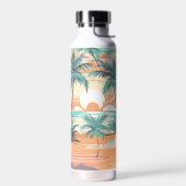 Tropical Beach Sunset ウォーターボトル (左面)