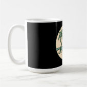 Tropical Beach Sunset Coffee Mug コーヒーマグカップ (左)