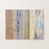 Tropical Beach Sunset Sea stars ジグソーパズル (横)