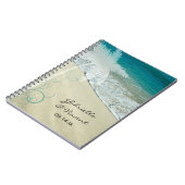 Tropical Beach Wedding ノートブック (左側)