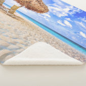 Tropical Beaches | Aruba Sandy Beach シェルパブランケット (3/4)