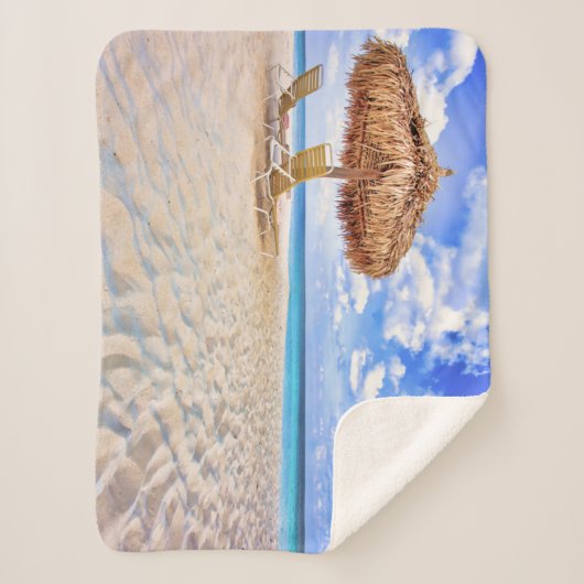 Tropical Beaches | Aruba Sandy Beach シェルパブランケット (正面)